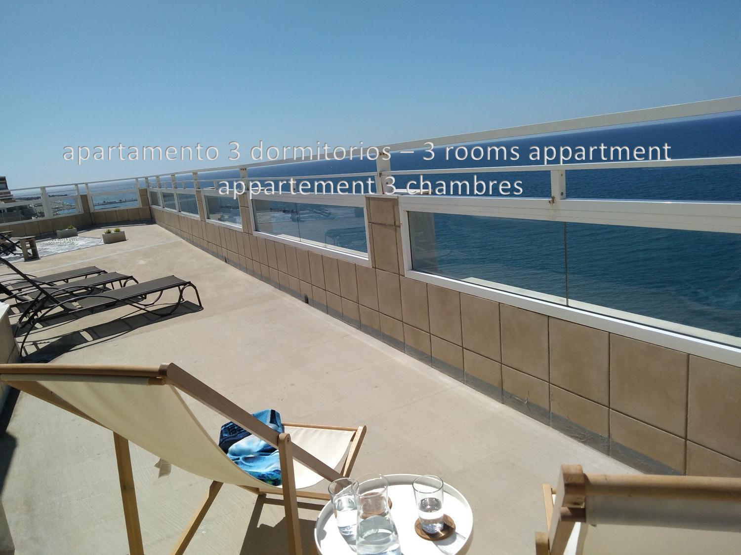 Increible Atico Con Vistas A La Bahia De Almería Eksteriør billede