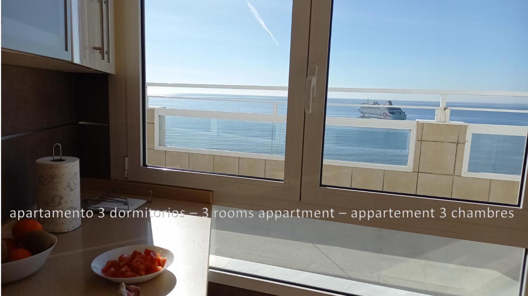 Increible Atico Con Vistas A La Bahia De Almería Eksteriør billede